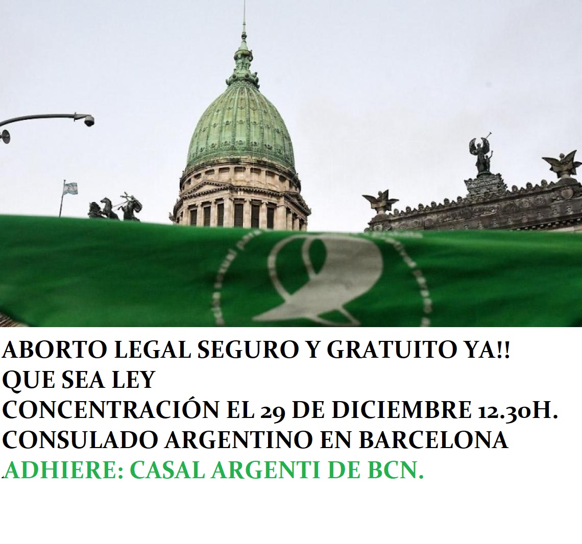 CONTRA EL ABORTO CLANDESTINO, QUE SEA LEY.